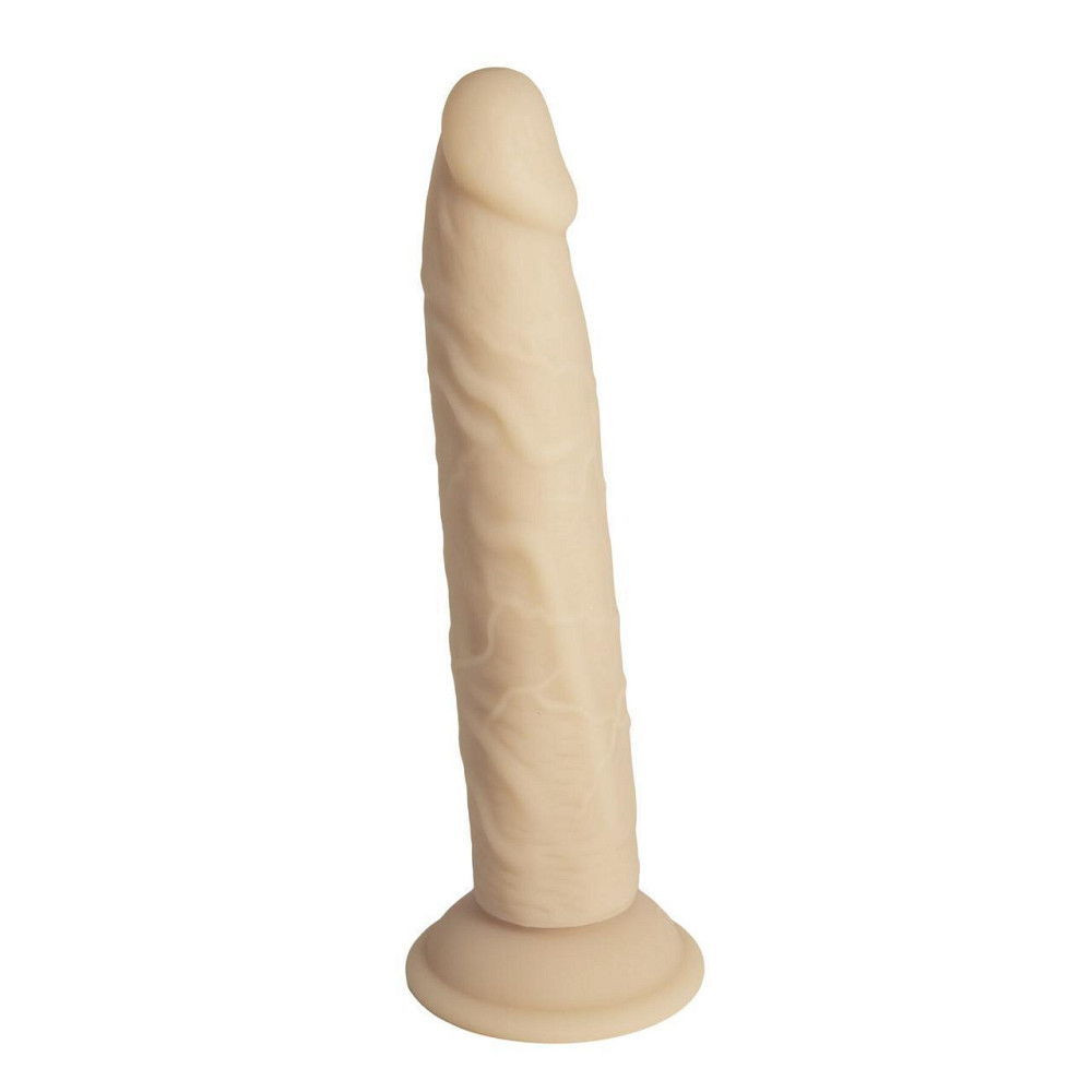Фалоімітатор Naked Addiction — 9″ Silicone Dual Density Bendable Dildo Vanilla, віброкуля в подаруно Sex Aura Київ - фото 2