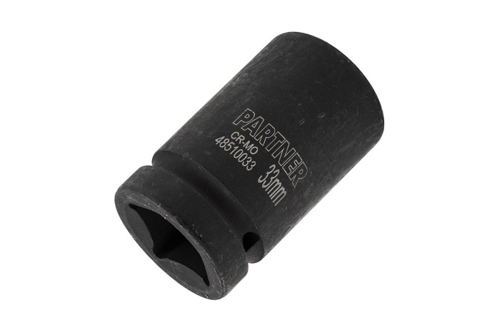 Головка ударна глибока 1" 33мм (6гр.) Partner PA-48510033 Одеса - фото 2