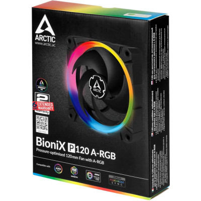 Кулер для корпуса Arctic BioniX P120 A-RGB (ACFAN00146A) Винница - изображение 7