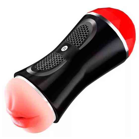 Двусторонний мастурбатор ротик-вагина 