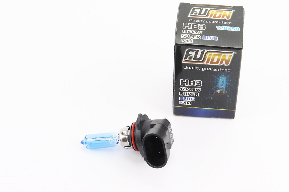 Лампа фари галоген HB3 12V 65W Super White Київ - фото 1