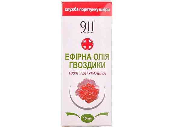 Ефірна олія Гвоздика 10мл ТМ Green Pharm Київ