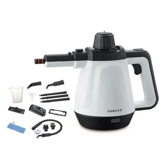 Пароочисник ручний Sokany 1200 Вт з насадками, відпарювач для кухні, меблів та ванної HP-UR-1 Коломыя