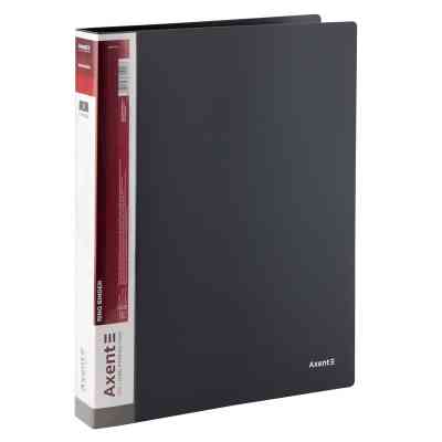 Папка на кільцях Axent А4 з 4-ма кільцями 700 мкм 35 мм Сіра (1208-03-A) Вінниця