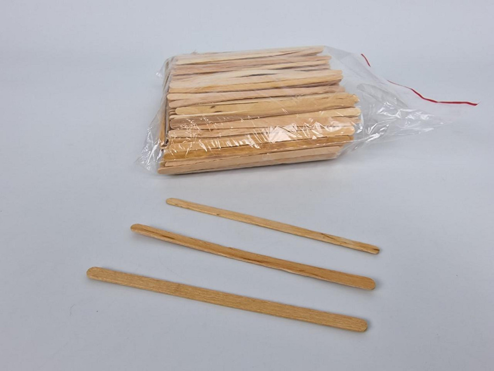 Мішалка Дерев'яна 14 см*1,5 мм*5мм 800 шт "С" (1 пачка) Харків - фото 4