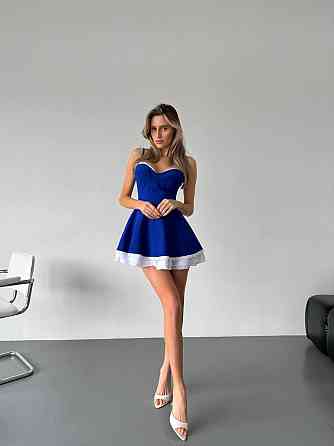 Жіноча стильна чарівність мініплаття бенгалін Електрик, 42/44 Одеса