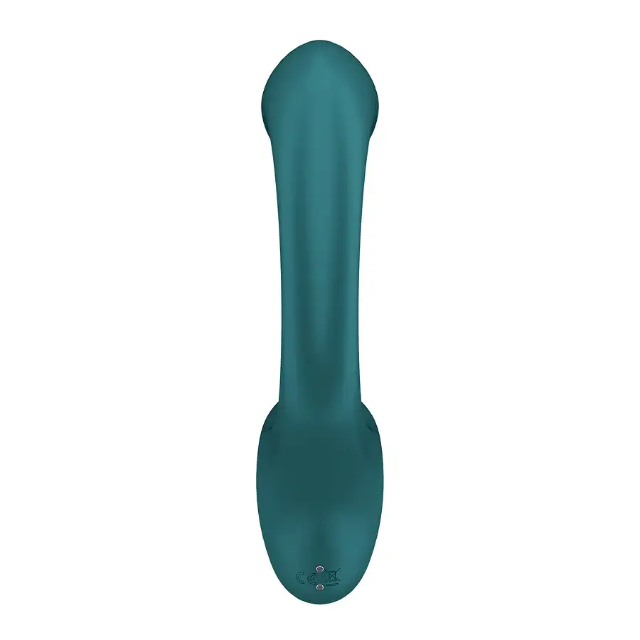 Вагинально-клиторальный вибратор Satisfyer G for Goddess 2 Bottle Green, 2 мотора Львов - изображение 4