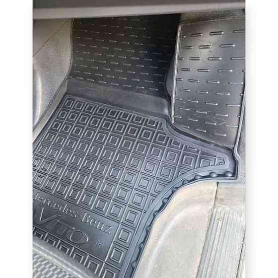 Коврики Мерседес vito i 96-03 борт 2,5см, с перемычкой салона Мукачево