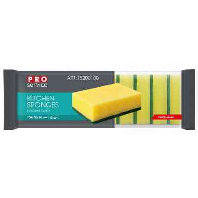 Губки кухонні PRO service Professional Standard 10 шт. (4820048483711) Вінниця