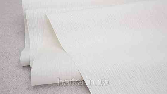 Обои под покраску виниловые на флизелине  Sintra Paint by 1.06x25 м полоски под бамбук белые 689400 Киев