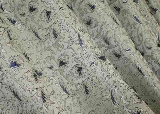 Комплект готових штор VR-Textil Жакард № 1586ш Сатин 140х270 см 2 шт (33-0454) Киев