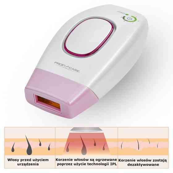Эпилятор лазерный с технологией IPL фотоэпилятор Profi Care PC-IPL (3024) 475 - 1200 нм Нововолынск