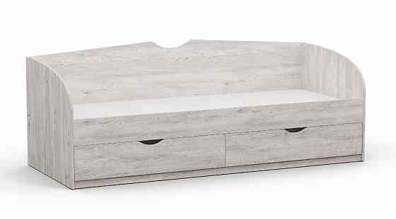 Кровать односпальная L-6, Самоа Димчастий, 2030х834х766 Львов