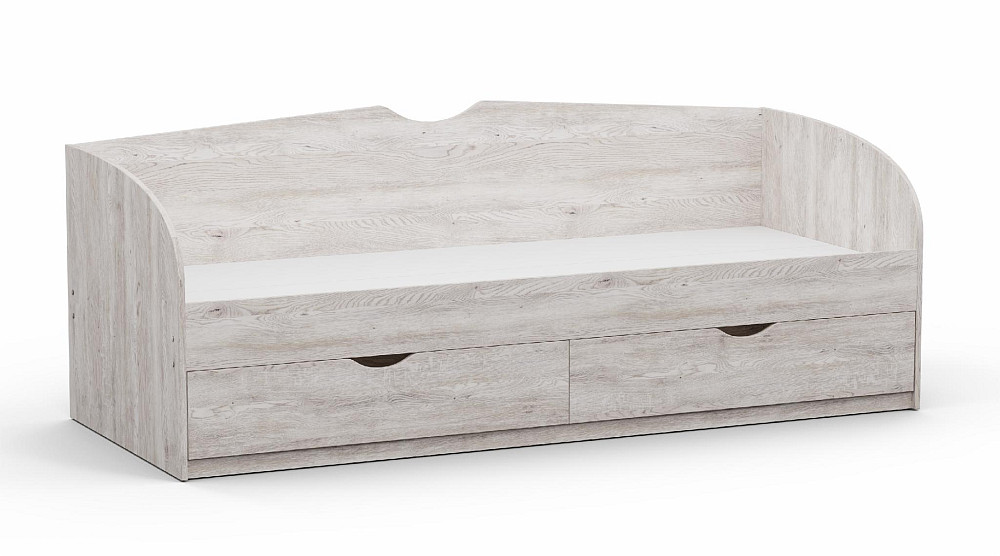 Кровать односпальная L-6, Самоа Димчастий, 2030х834х766 Львов - изображение 1