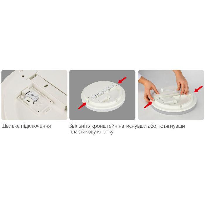 Світильник накладний "ANDREA-20" 20W IP 54 6400K білий Київ - фото 5