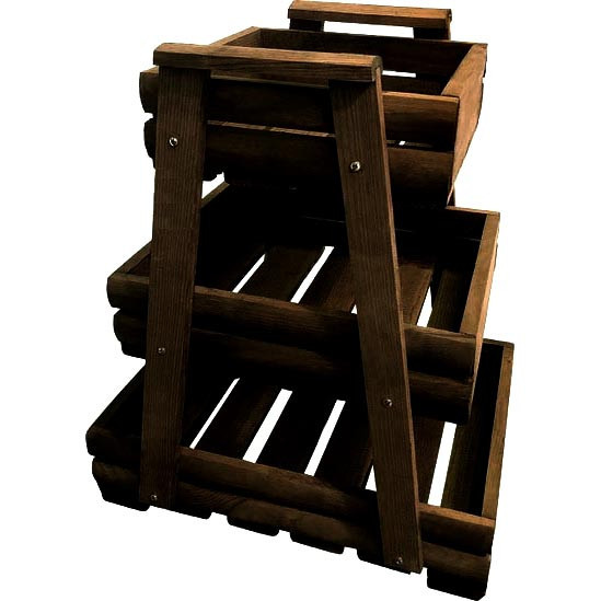 Стелаж для овочів і фруктів "Краперсі" капучино Миколаїв - фото 1