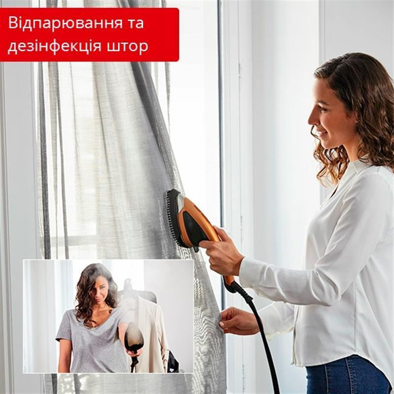 Відпарювач Tefal QT2020 IXEO POWER ( Чорний ) Харьков - изображение 12