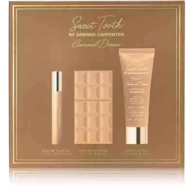 Набір косметики Sabrina Carpenter Caramel Dream Парфумована вода 30 мл + Мініатюра 10 мл + Лосьйон для тіла 75 мл (810023679790) Вінниця