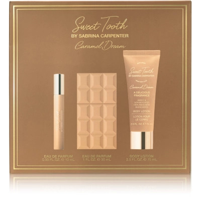 Набір косметики Sabrina Carpenter Caramel Dream Парфумована вода 30 мл + Мініатюра 10 мл + Лосьйон для тіла 75 мл (810023679790) Вінниця - фото 1