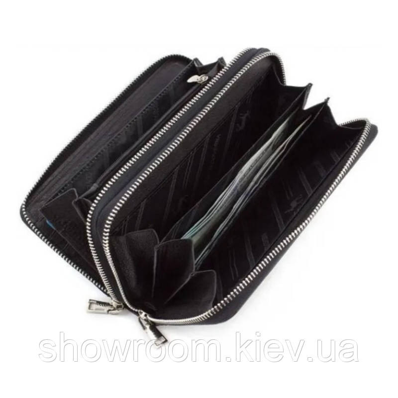 Чоловічий шкіряний клатч на два відділення Marco Coverna (108) Київ - фото 2