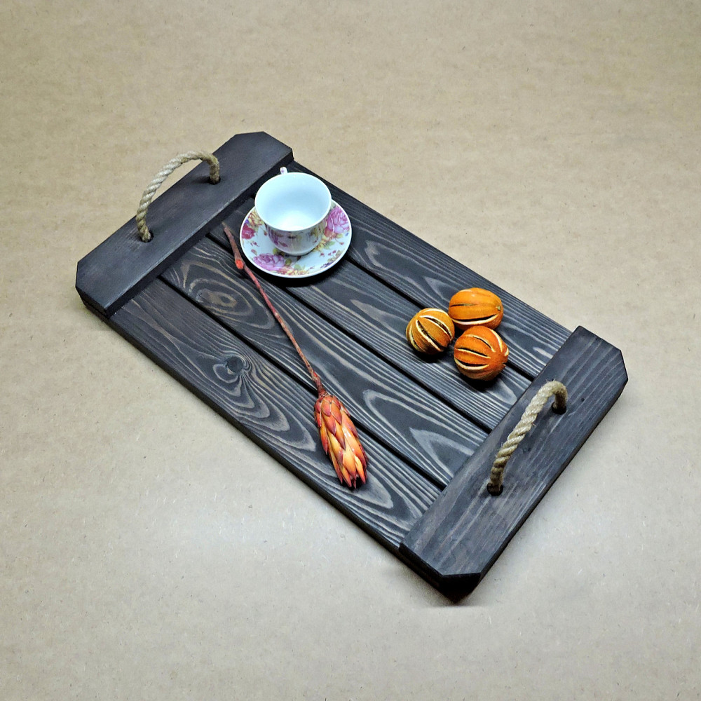 Піднос дерев'яний "Брюссель" венге Миколаїв - фото 1