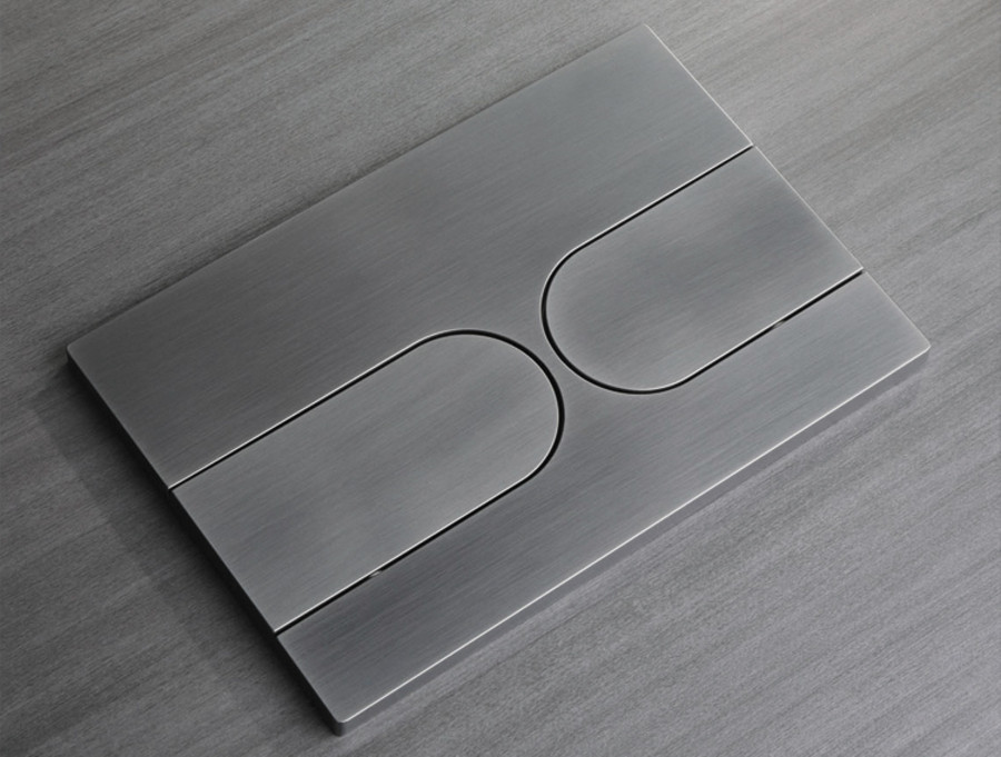 Панель змиву Koer KT-0604-07 240x160x10mm пластикова, кнопка закруглена   ( KR5325 ) 26889 Харків - фото 3