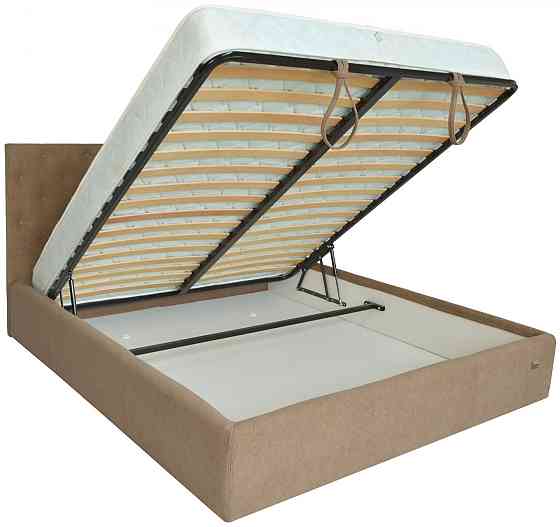 Кровать Coventry VIP 120 х 190 см Мисти Light Brown С дополнительной металлической цельносварной рамой Коричневый Киев