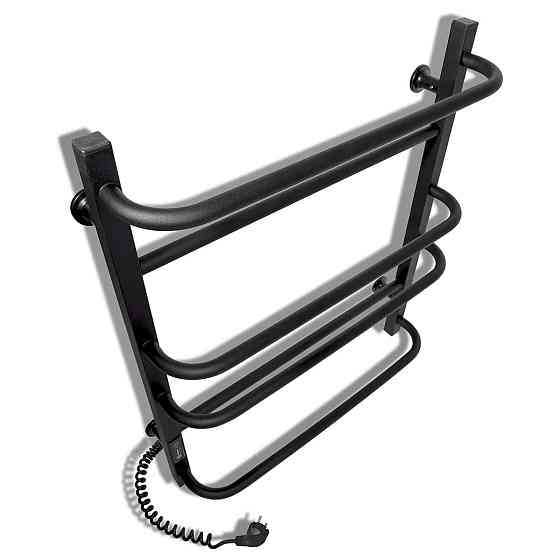 Електрична рушникосушка Laris Зебра Комфорт ЧКЧ6 500Х600 Е чорний Київ