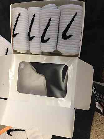 Подарунковий набір шкарпеток Nike 28 шт – стильні чоловічі та жіночі шкарпетки, 100% бавовна, різні розміри Киев