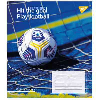 Тетрадь Yes Hit the goal 48 листов линия (767390) Винница
