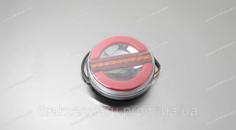 Фонарь задний LED, червь. желтый. бел, 3-х функц., 24W Луцк - изображение 1