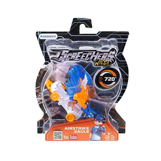 Машинка-трансформер SCREECHERS WILD! S4 L0 - Еірстрайк Ігл Дніпро