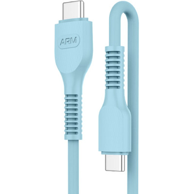 Дата кабель USB-C to USB-C 1.0m AR88 3A blue Armorstandart (ARM65292) Вінниця - фото 1