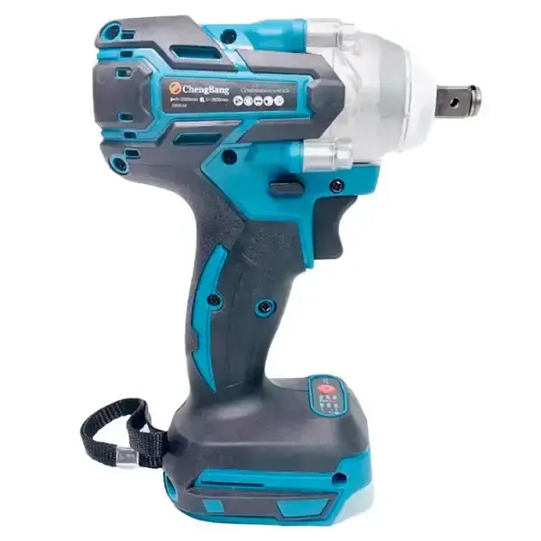 Аккумуляторный бесщеточный гайковерт на 2 аккумулятора с набором инструментов 1135-4 Коломия - фото 2