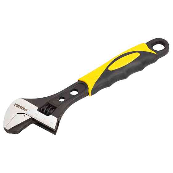 Sigma Ключ разводной с переставной губкой 200мм, 0-30мм CrV (TPR) SIGMA (4100921) Киев