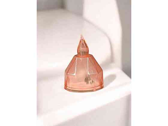 Свеча LED пластик 5*4 оранжевый м.04 ТМ SP Киев