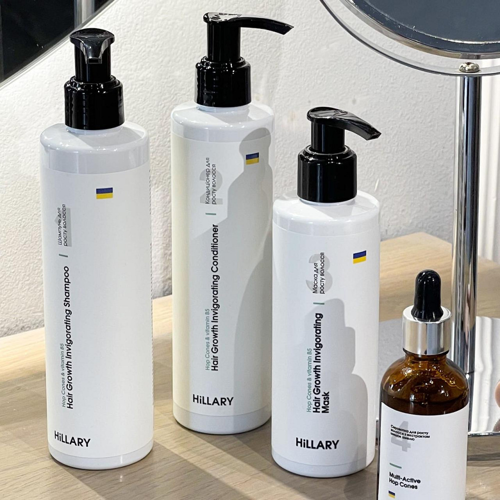 Шампунь + Кондиционер Hillary Hop Cones & B5 Hair Growth Invigorating, 500 мл Киев - изображение 4