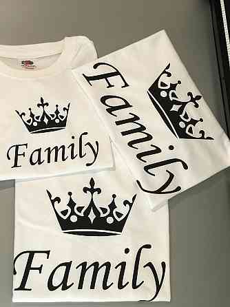 Футболки в стилі Family look для мами, тата та дитини Family Чернівці