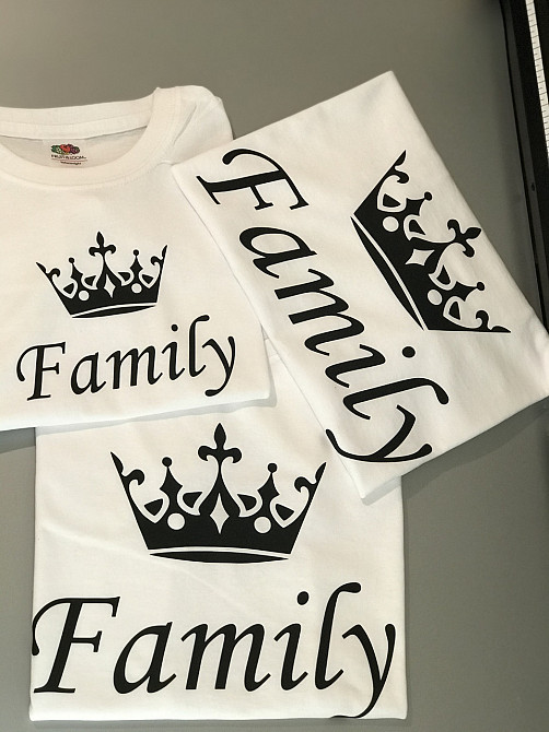 Футболки в стилі Family look для мами, тата та дитини Family Чернівці - фото 6