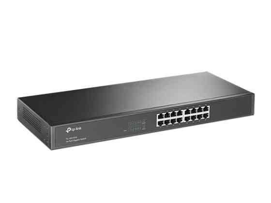 Комутатор TP-Link TL-SG1016, 16 портовий, 10/100/1000, 19" Вінниця