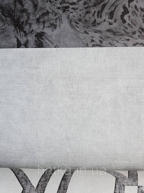 Шпалери вінілові на флізеліновій основі Decoprint BLOOMING BL22703 однотон світло-сірий Київ - фото 1