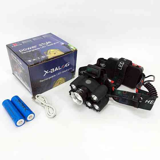 Налобный фонарь для туризма рыбалки и охоты Bailong BL-T78, Фонарь для походов на лоб WX-16 Ивано-Франковск