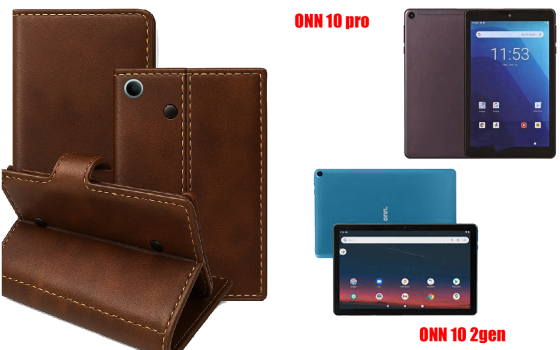 Книжка-трансформер для планшета Onn 8, 8 Pro, колір Black Buno-Red Київ