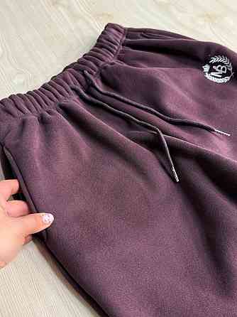 Костюм жіночий Joy One 80990 утеплений на флісі худі зі штанами бордовий, бордовий, L Київ