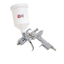 Пистолет покрасочный HVLP d-1.4 с верх. пласт. бачком 600мл STEEL PROF Мукачево - изображение 1