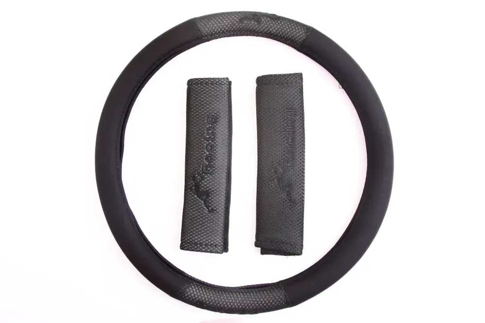 Чехли на сідниці Milex Tango чорні (3 шт.) + оплетка на кермо/ремні Вінниця - фото 4