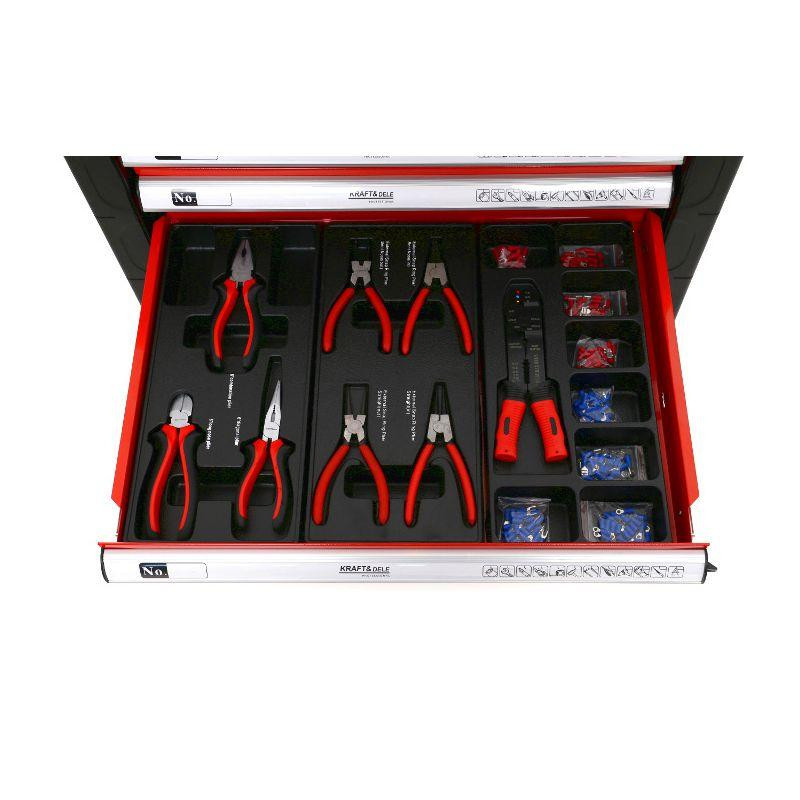 Ящик с инструментом  Kraft&Dele KD361   263 элемента Киев - изображение 10