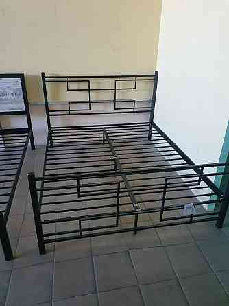 Двоспальне металеве ліжко Фавор від ТМ Теnero 140х200, Щит ДВП, Без ящика Харків