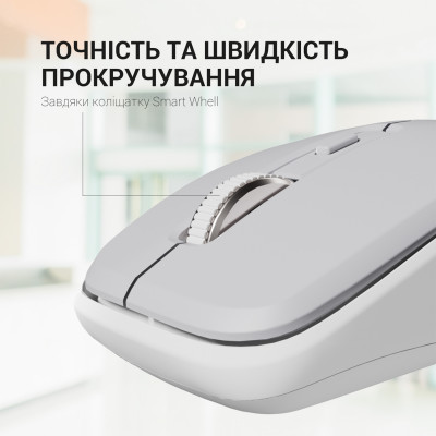 Мышка OfficePro M267G Silent Click Wireless Gray (M267G) Винница - изображение 10
