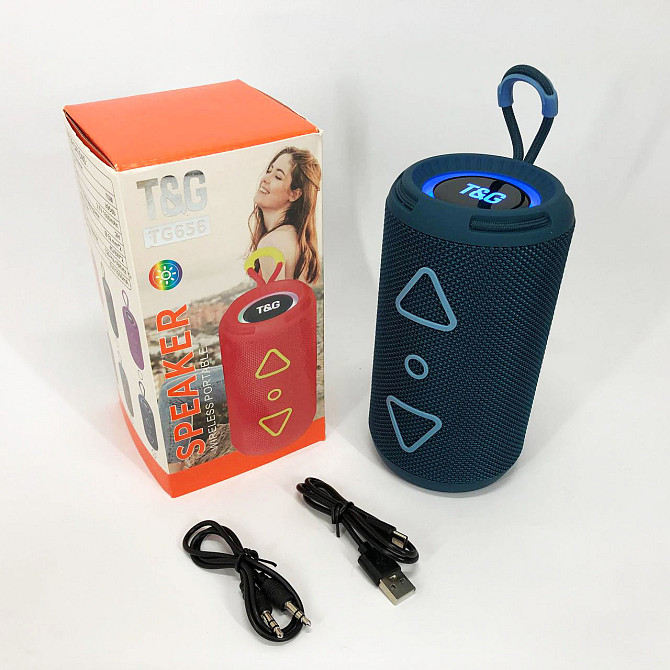 Портативная bluetooth колонка музыкальная TG656, Bluetooth колонка с хорошей батареей GB-11 Львов - изображение 15